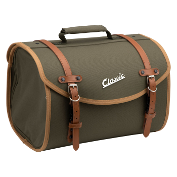 Tasche/Koffer für Gepäckträger - "Classic" - 35 Liter - olive